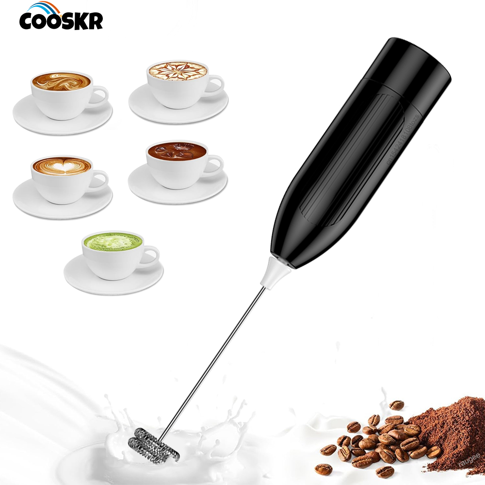 Pocket Coffee Maker - Mini Milk Frother Wireless Handheld Milk