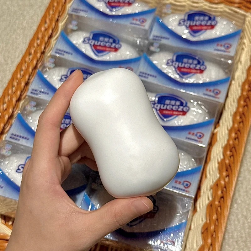 Fire Starter Cube - Soft Fake White Soap Squishy Slime