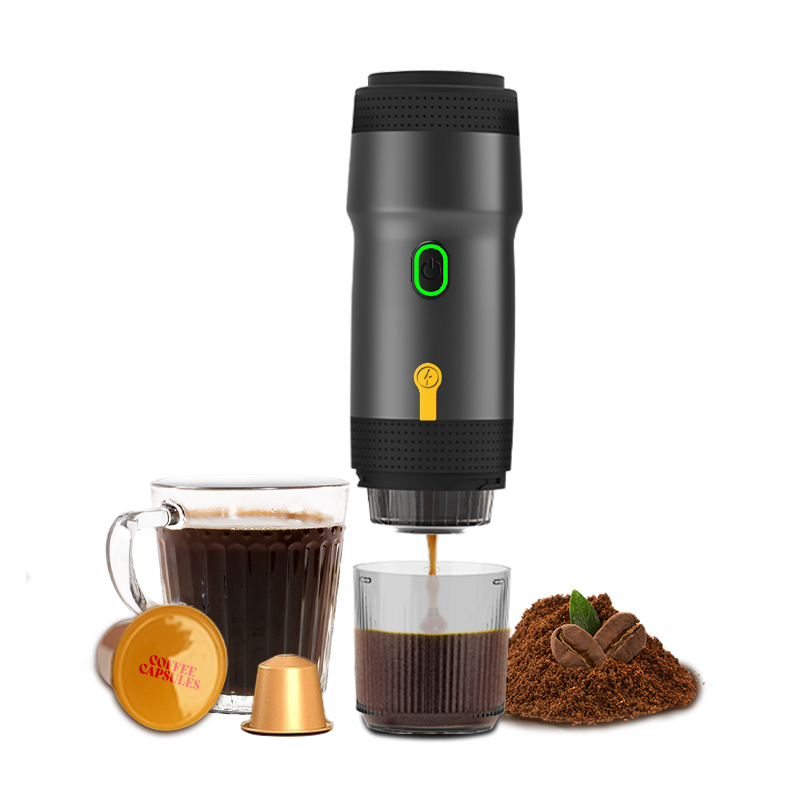 Pocket Coffee Maker - Portable Fully Automatic Espresso Capsule Coffee