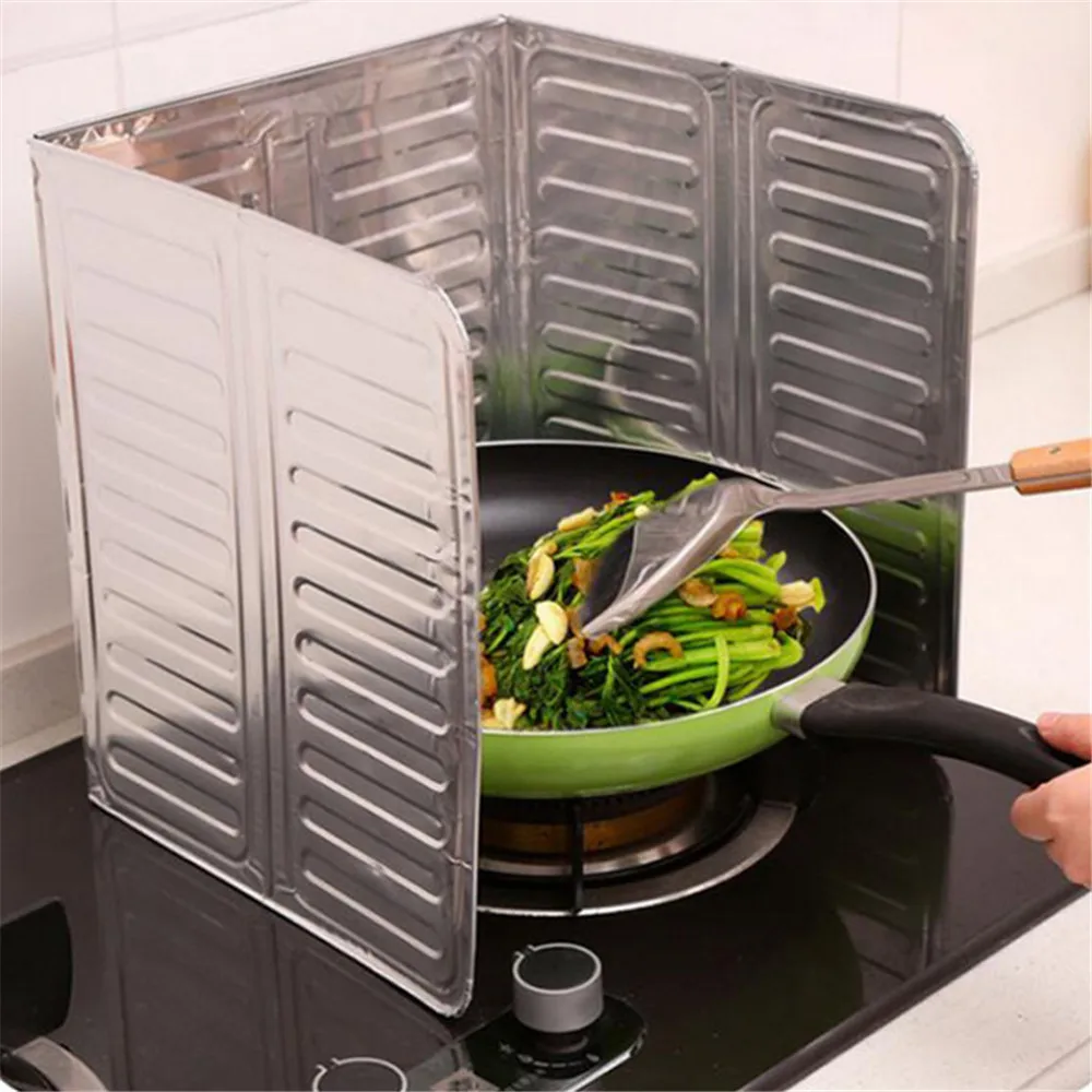 Aluminum Foil Heavy Duty - 1Pc Kitchen Cooking Frying Oil Splash