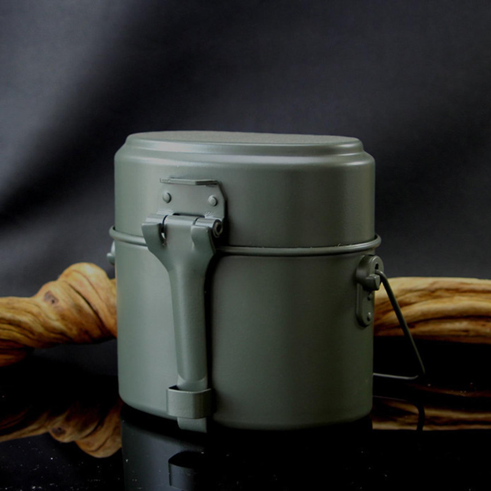 Camping Cooking Set 2 Person - Lunch Box Mess Kit Pot and