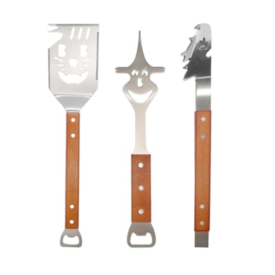 Camping Outdoor Cooking Set - 7 in 1 Stainless Steel BBQ