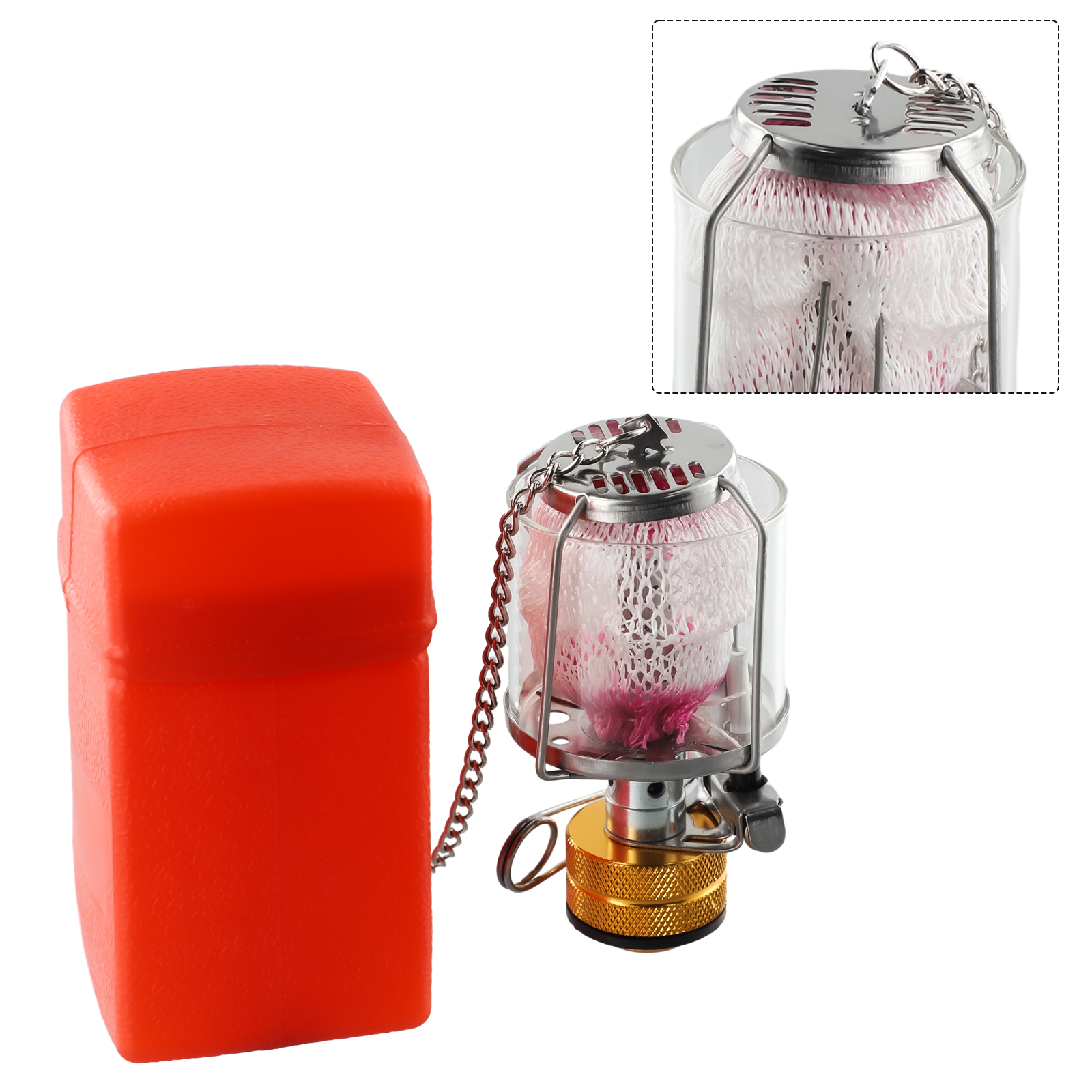 Camping Cooking Tent - 1 Set Gas Lamp Outdoor Camping