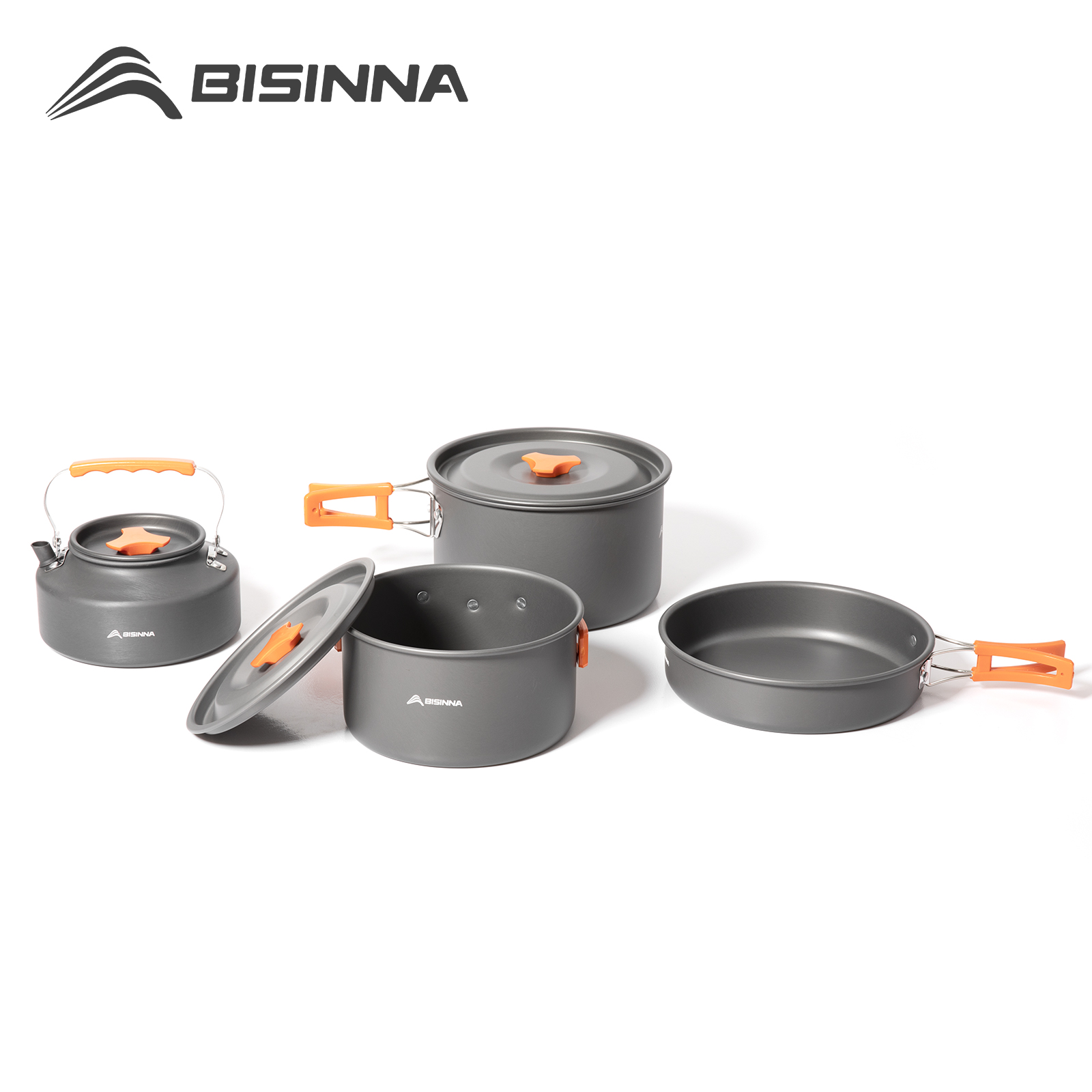 Quechua Camping Cooking Set - BISINNA Outdoor Aluminum Alloy Camping Cookware