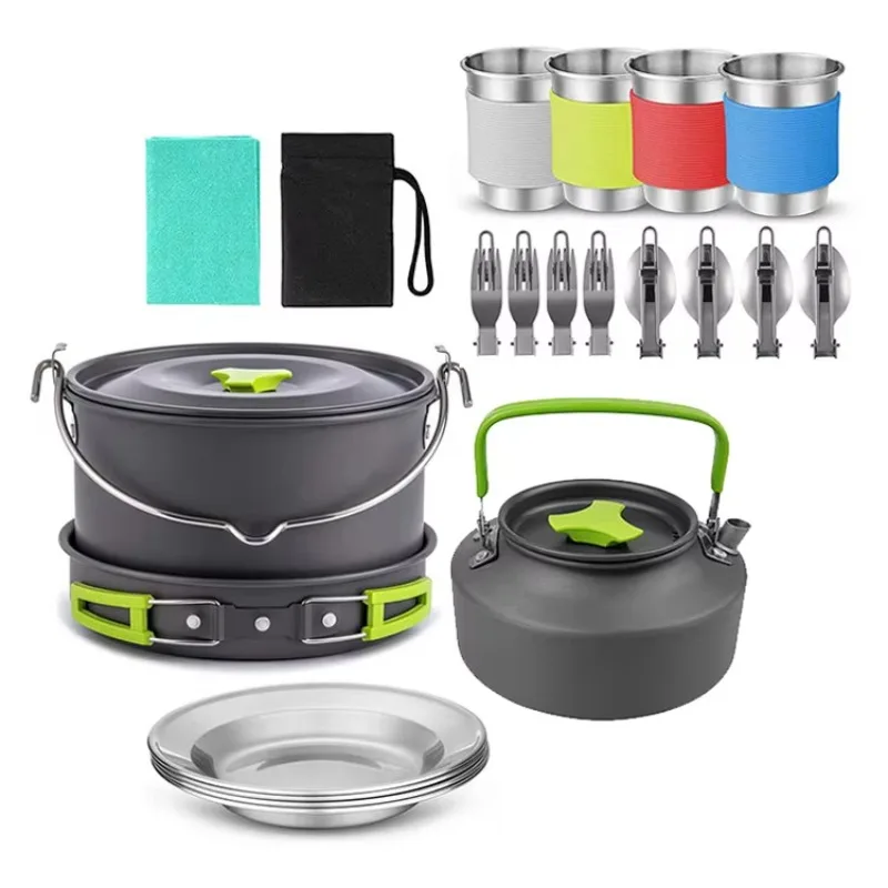 High Quality Outdoor Lightweig - Quality Camping Cooking Set avis et prix