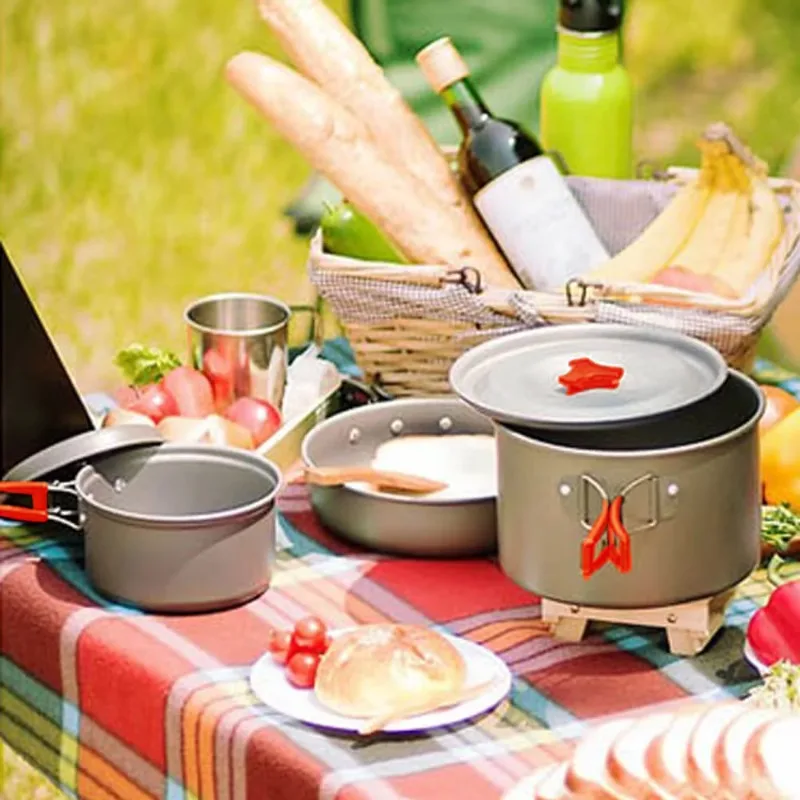 High Quality Outdoor Lightweig - Quality Camping Cooking Set avis et prix