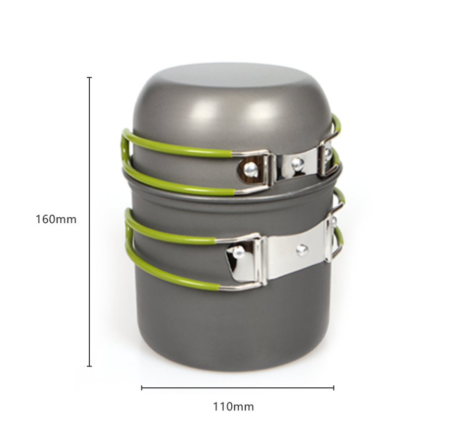 Ultralight Camping Pot Set: Ca - Camping Cooking Equipment avis et prix