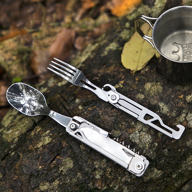 Multi-function Camping Fork Sp - Quechua Camping Cooking Set avis et prix