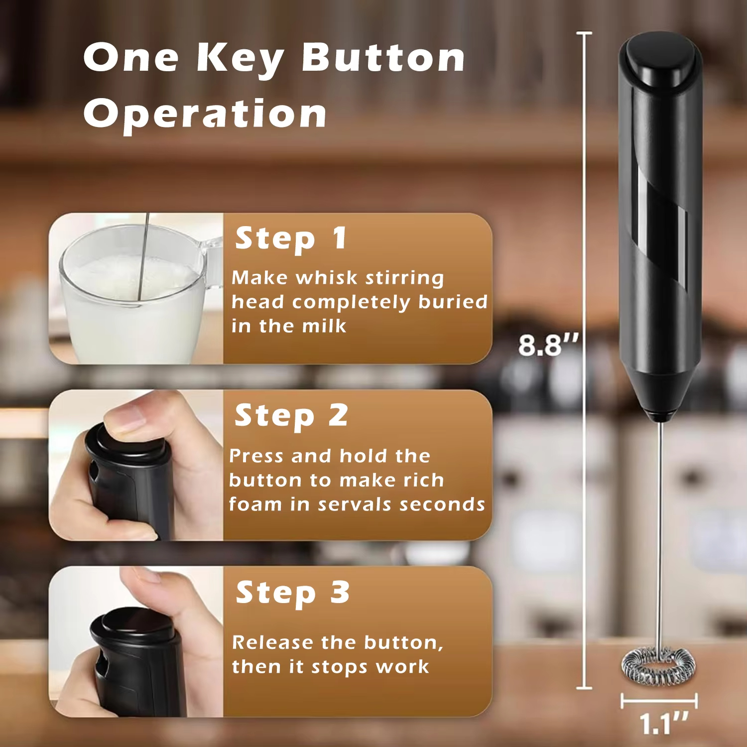 Mini foam machine milk coffee  - Pocket Coffee Maker avis et prix