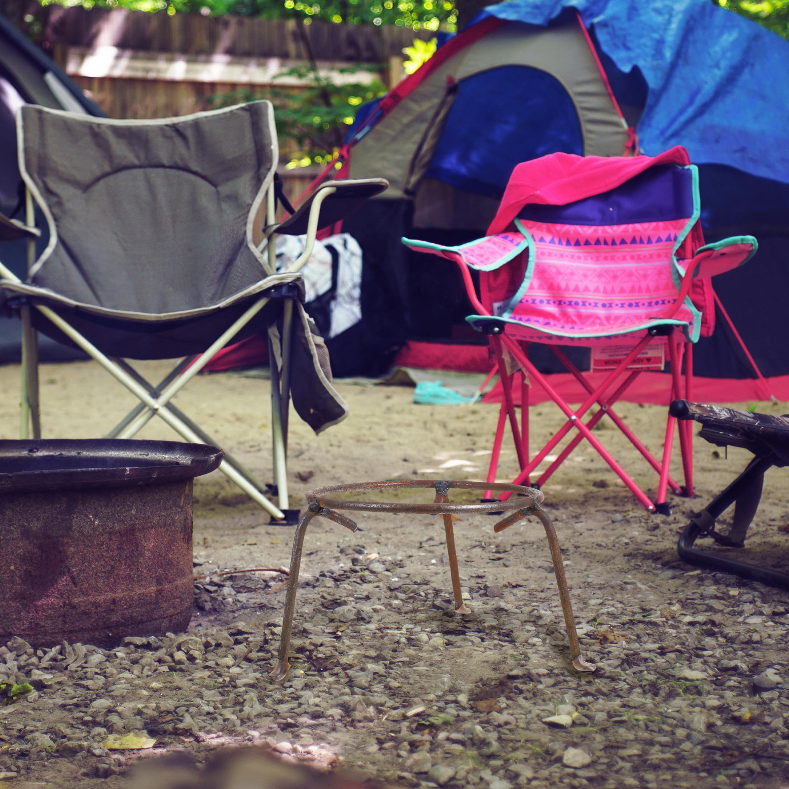 High Strength Rebar Tripod Pot - Camping Cooking Pot Tripod avis et prix