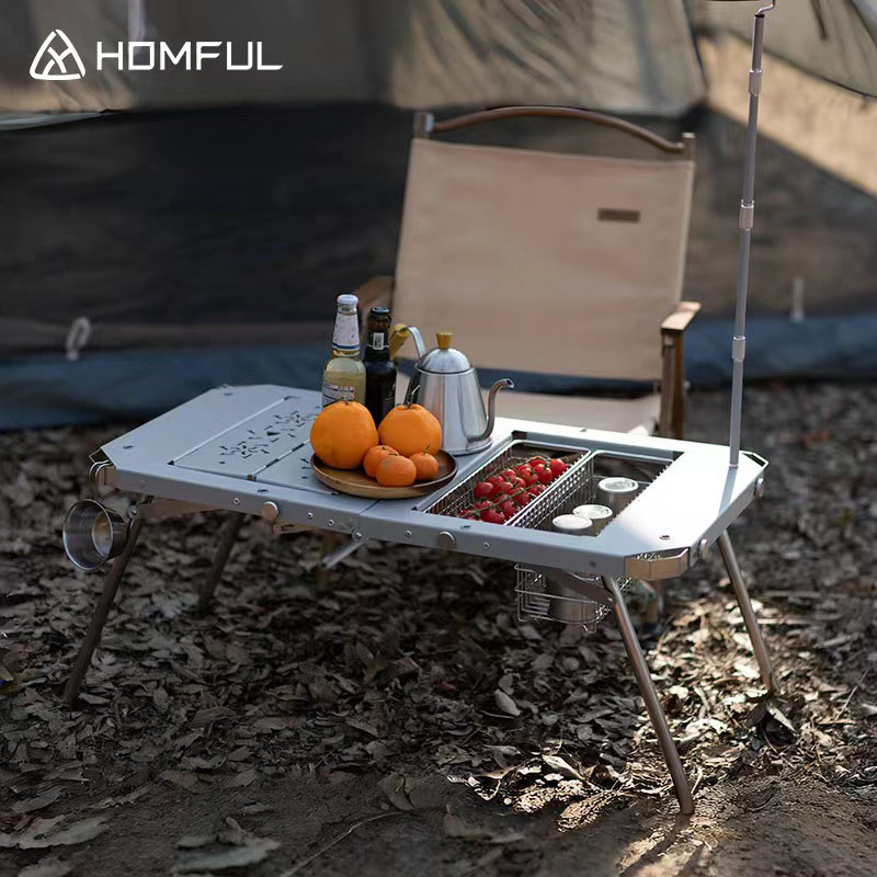 HOMFUL Outdoor Camping Combina - Camping Cooking Table avis et prix