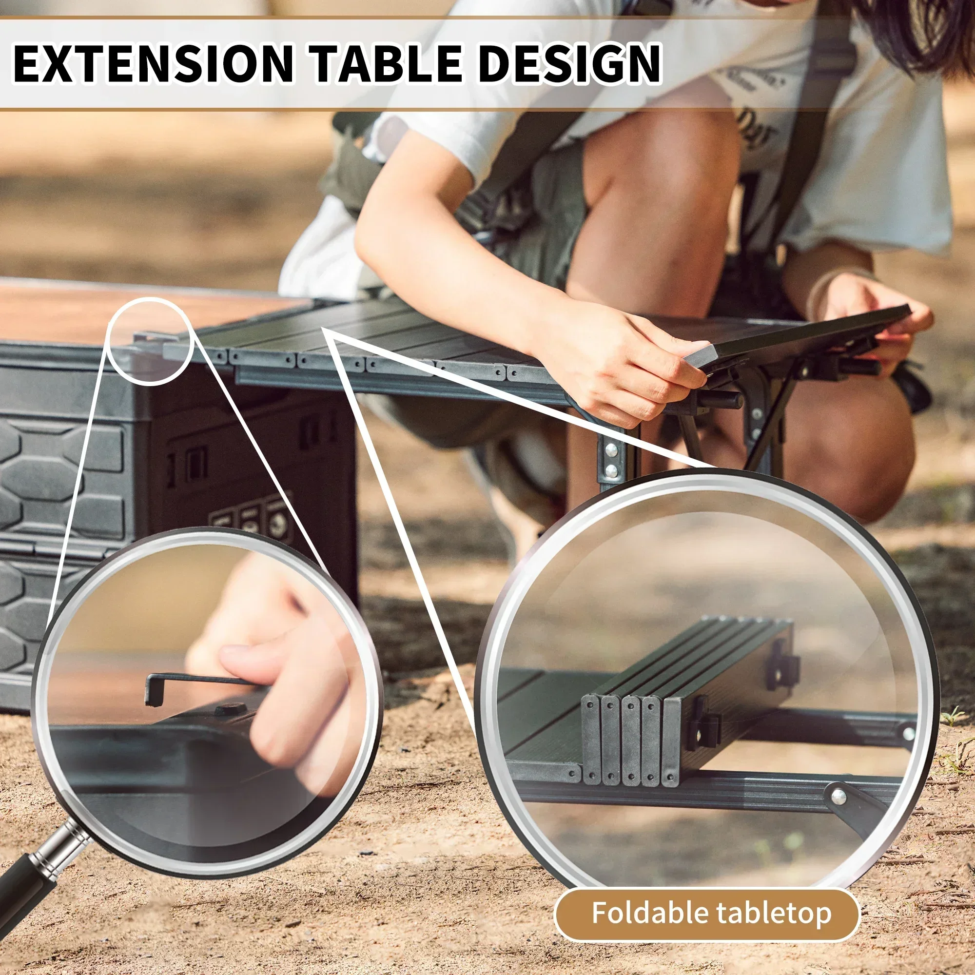 New IGT Table Box 50L Large Ca - Camping Cooking Table avis et prix