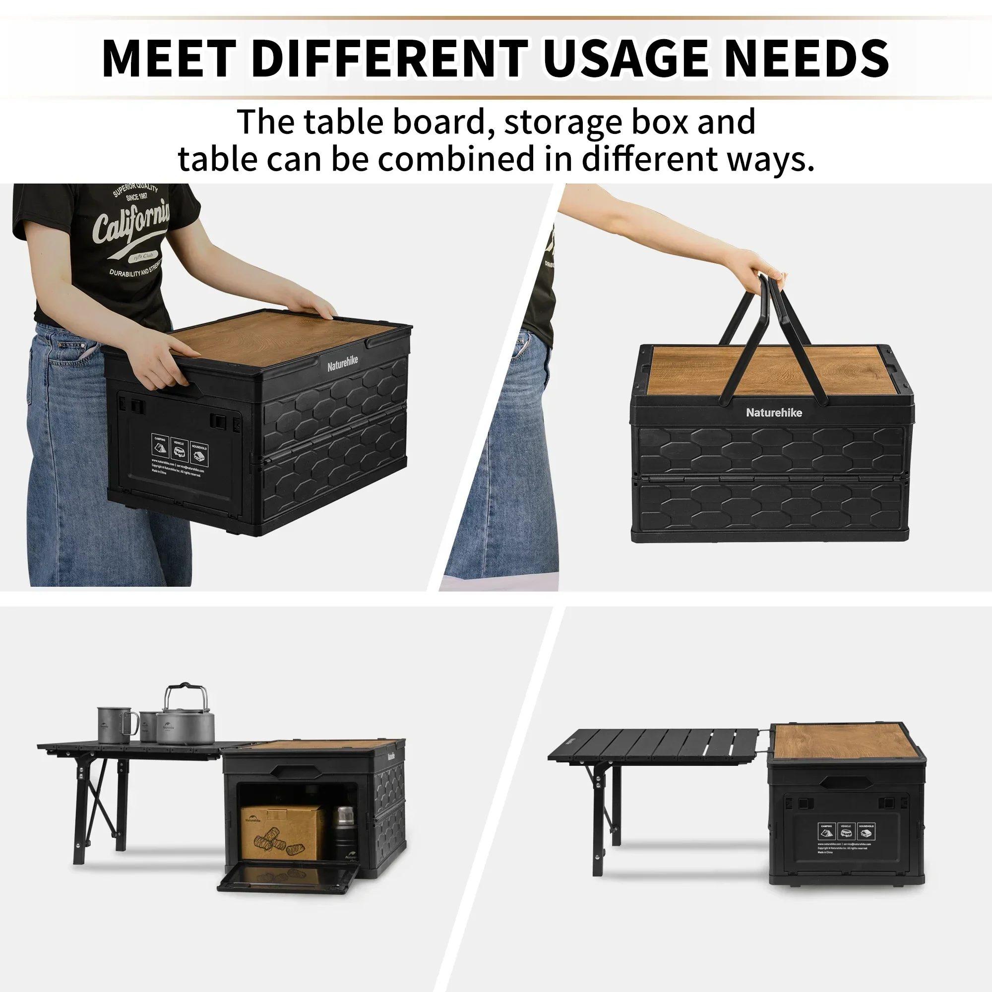 New IGT Table Box 50L Large Ca - Camping Cooking Table avis et prix