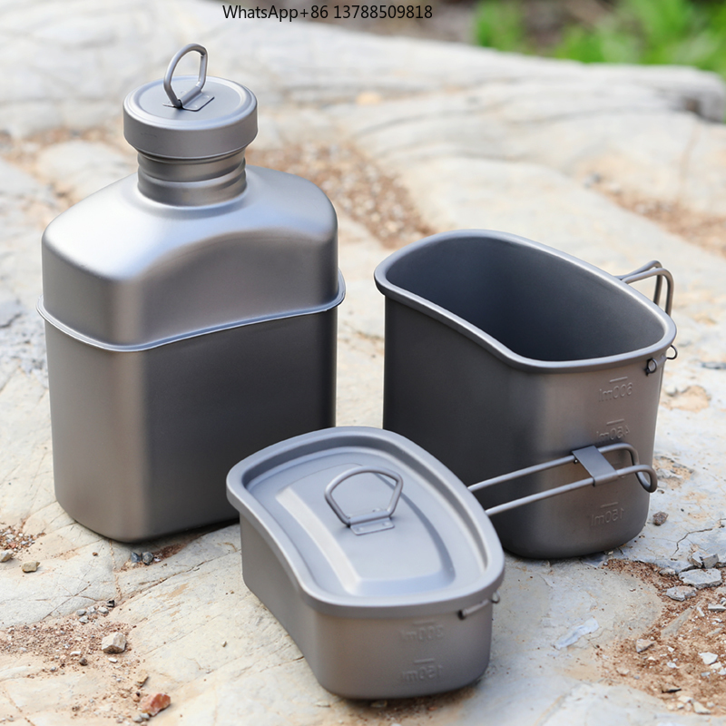 Outdoor Camping Titanium Drink - Camping Cooking Essentials Kit avis et prix