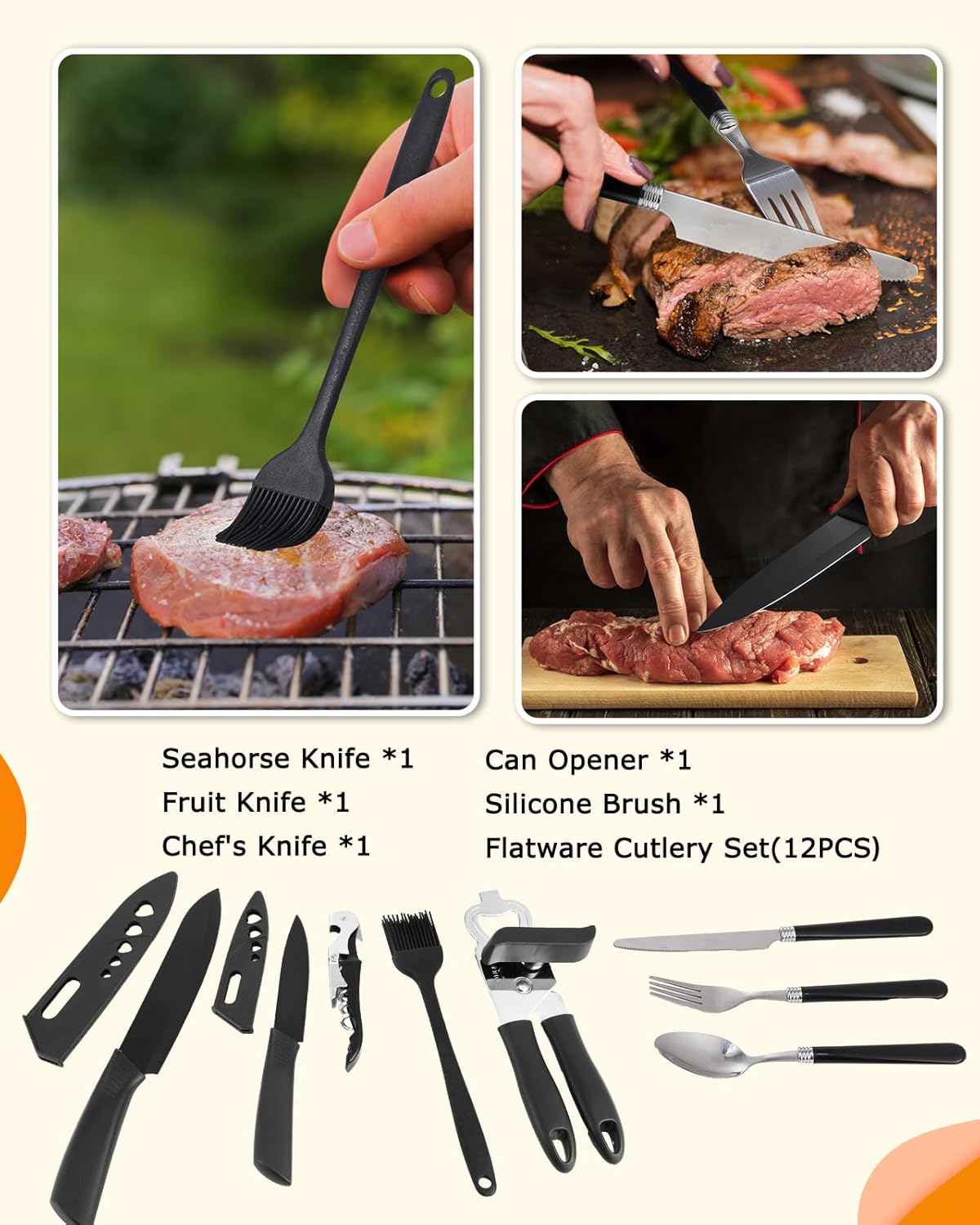 45-Piece Camping Cookware Set  - Camping Cooking Tent avis et prix