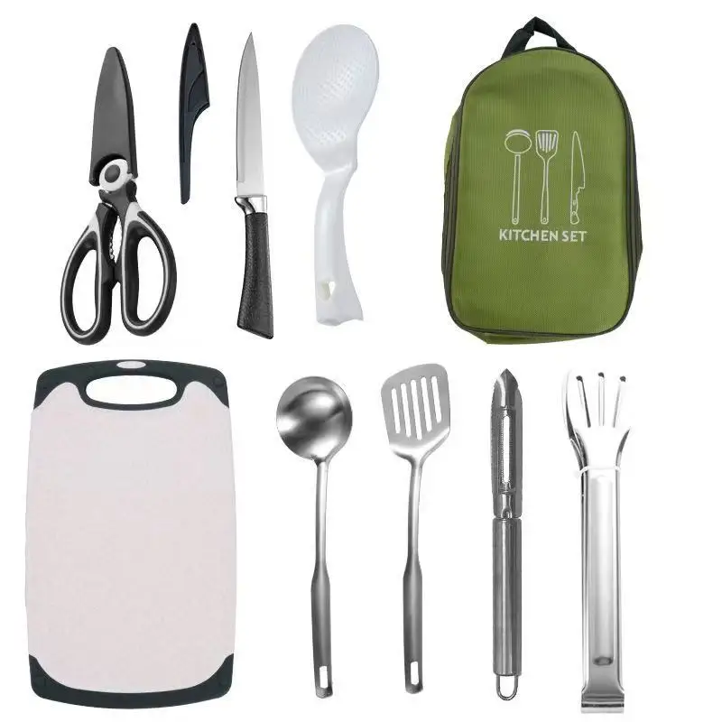 Compact All-in-One Portable Ca - Camping Cooking Essentials Kit avis et prix