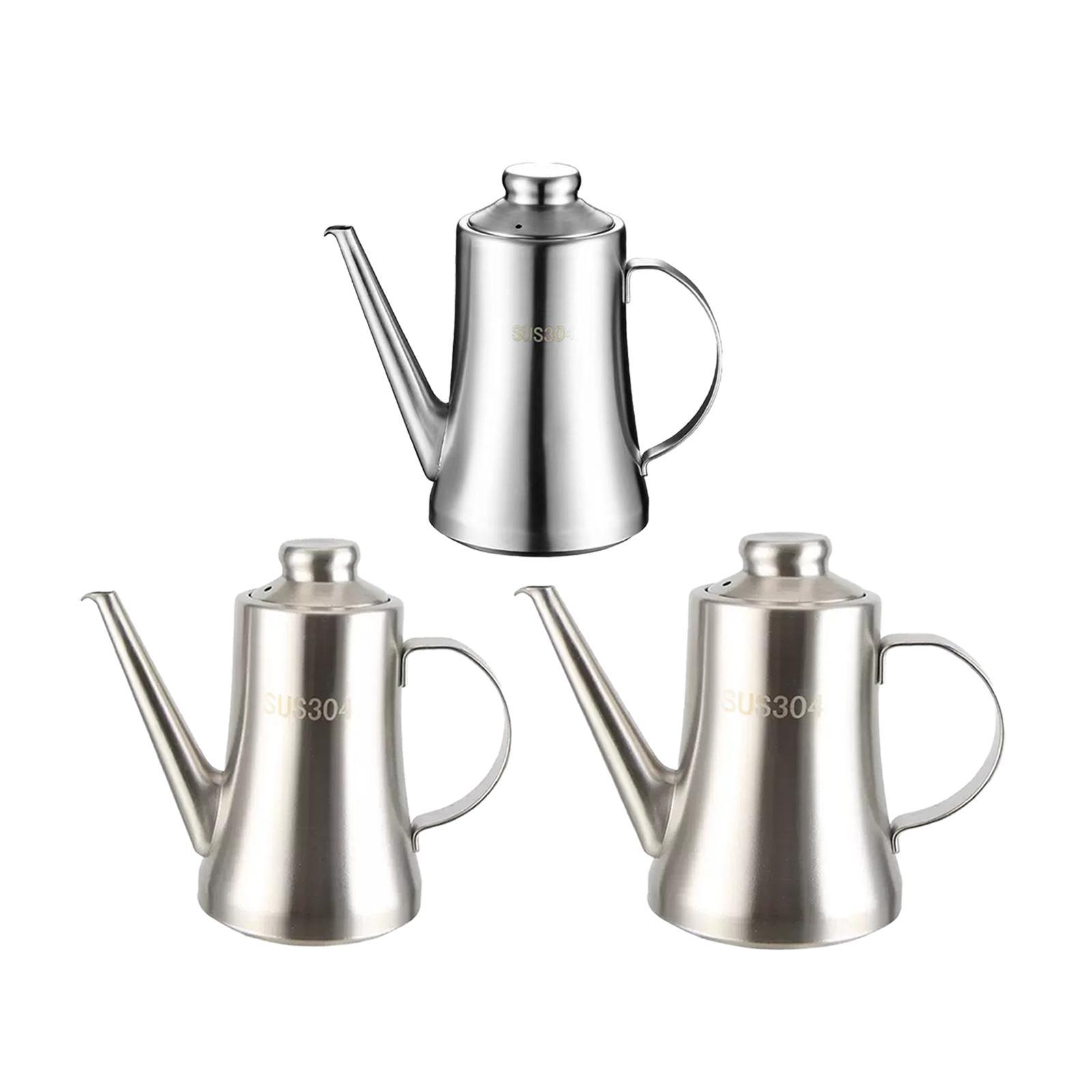 Stainless Steel Oil Pot with F - Camping Cooking Oil Container avis et prix