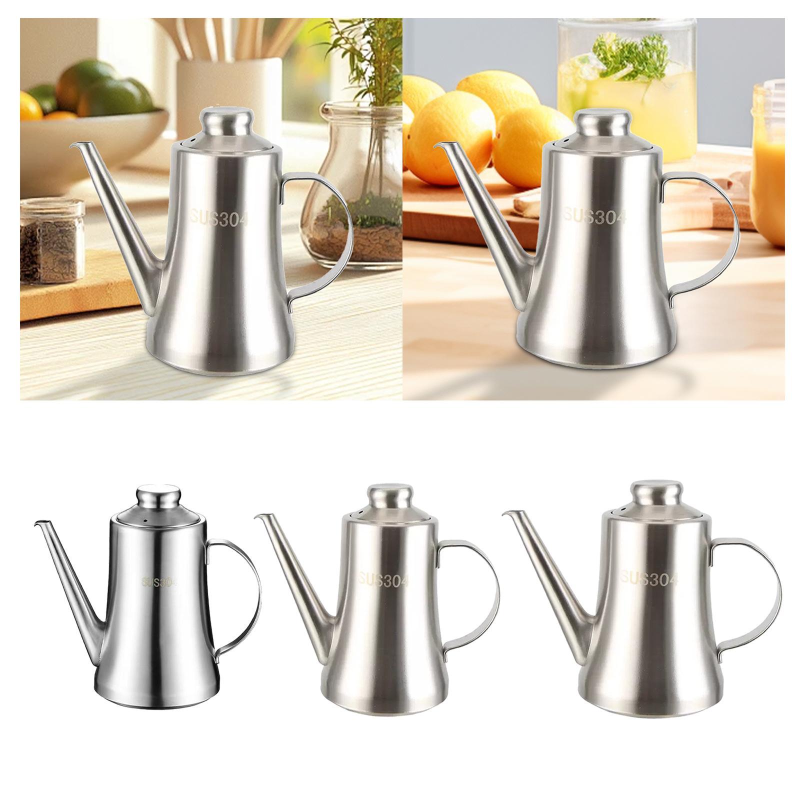 Stainless Steel Oil Pot with F - Camping Cooking Oil Container avis et prix
