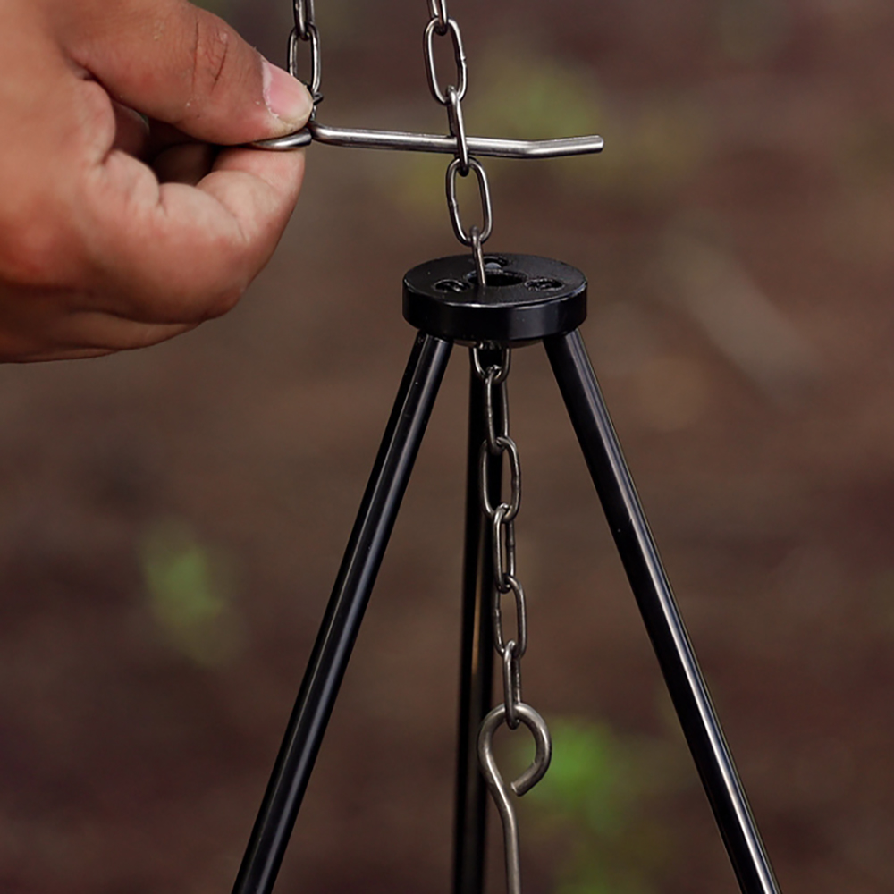 Camping Campfire Tripod for Ha - Camping Cooking Pot Tripod avis et prix