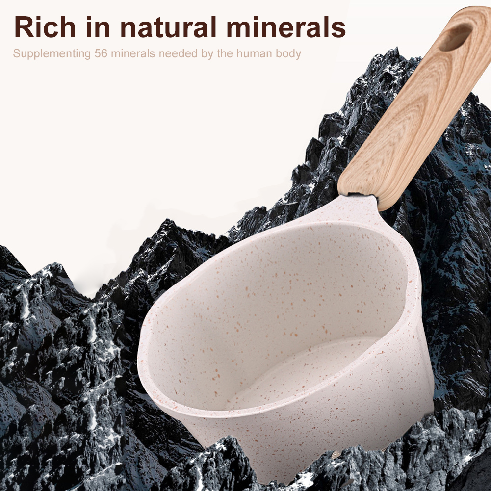 Mini Boiling Pan Wooden Handle - Campfire Cooking Anime avis et prix