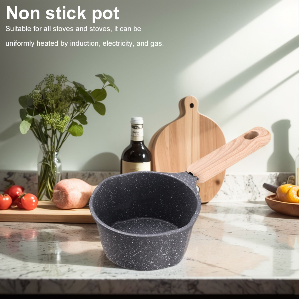 Mini Boiling Pan Wooden Handle - Campfire Cooking Anime avis et prix