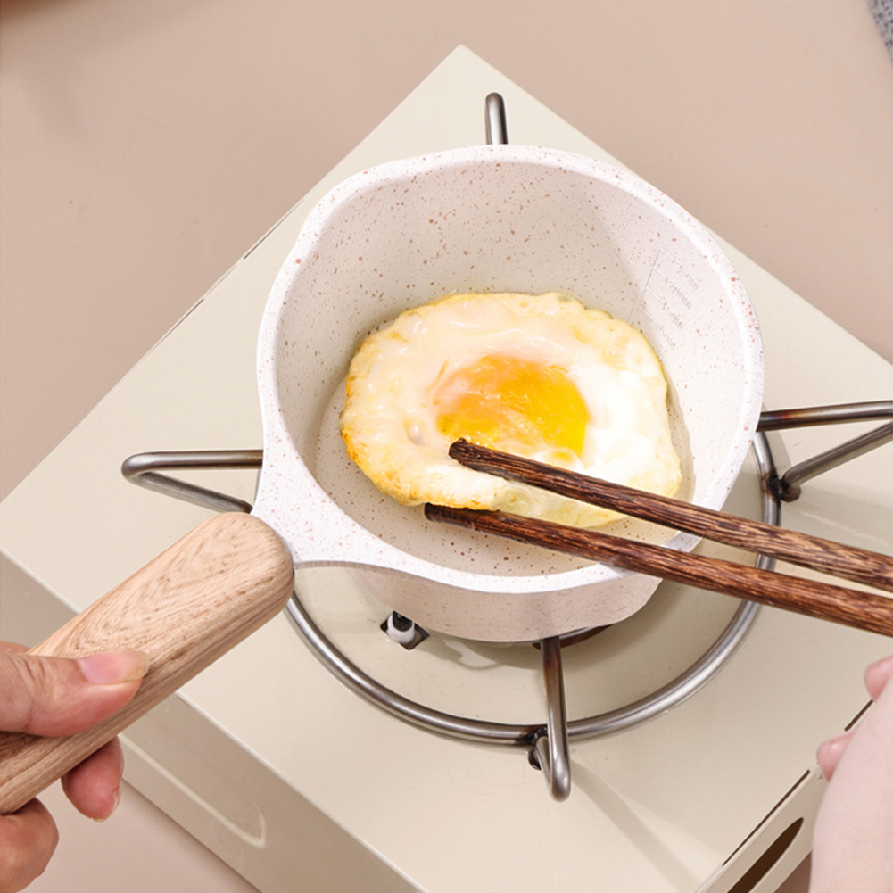 Mini Boiling Pan Wooden Handle - Campfire Cooking Anime avis et prix