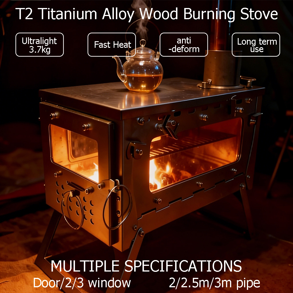 DANCHEL OUTDOOR T2 Wood Burnin - Camping Cooking Tent avis et prix