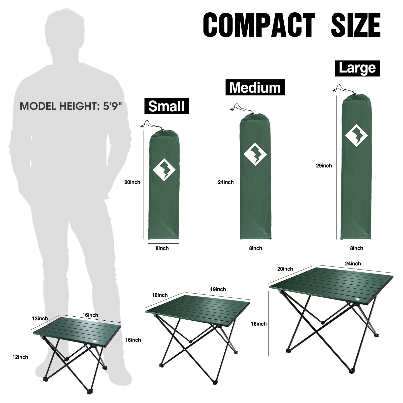 Portable Camping Side Table, U - Camping Cooking Table avis et prix