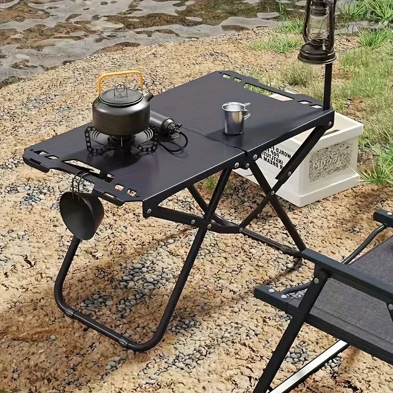 Portable Foldable Camping Tabl - Camping Cooking Table avis et prix