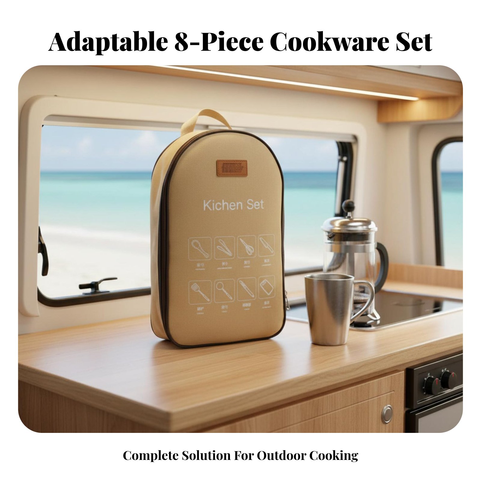 Outdoor Portable Cooking Utens - Camping Cooking Dining Set avis et prix