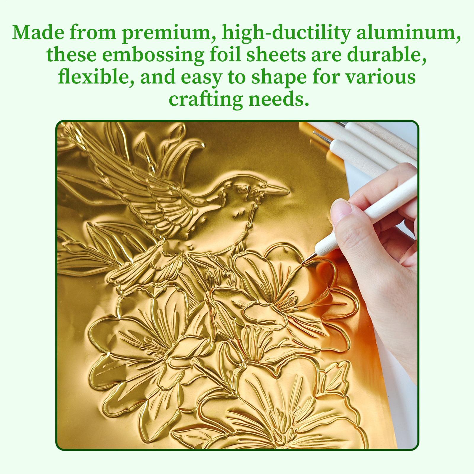 20-Pieces Golden Aluminum Foil - Aluminum Foil Heavy Duty avis et prix
