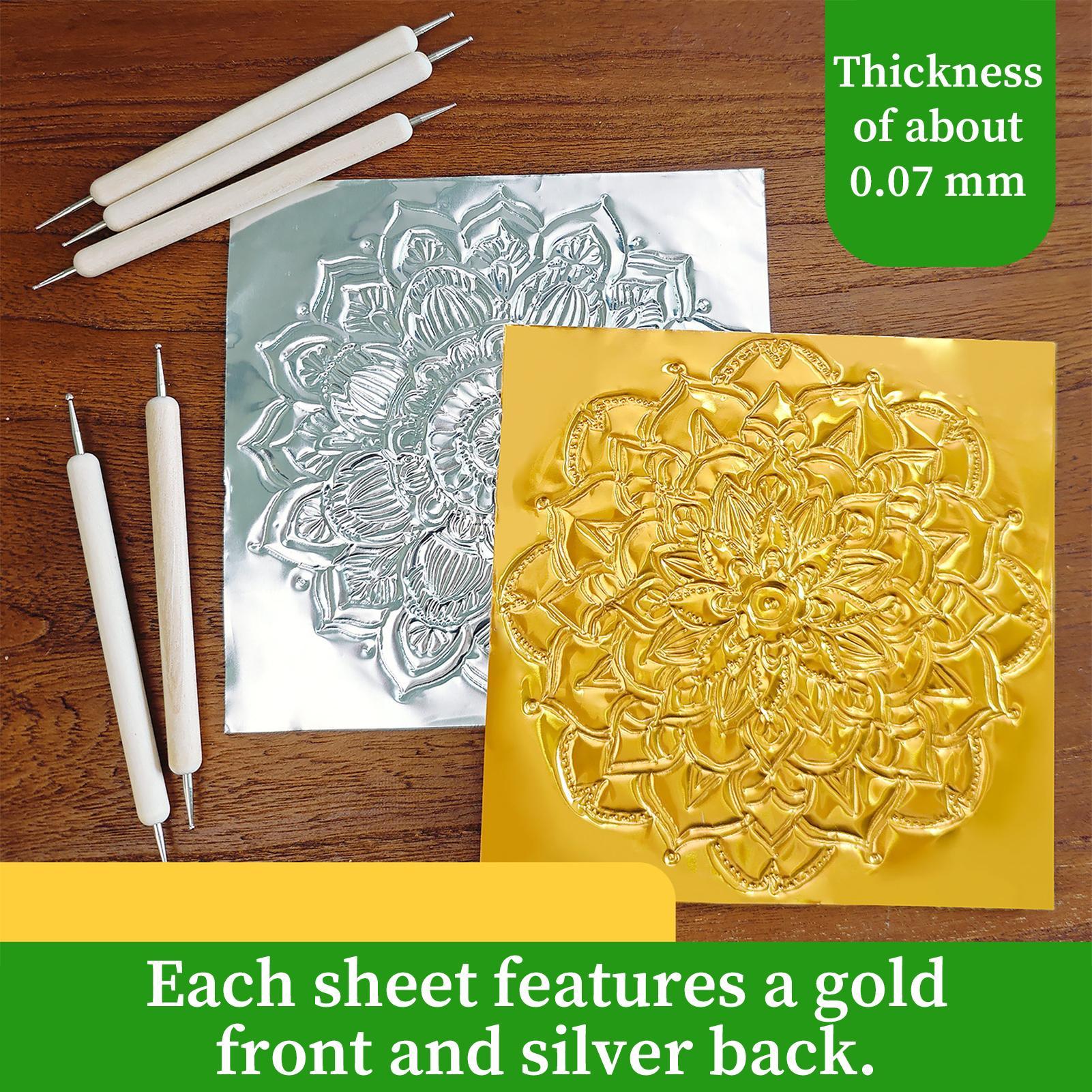 20-Pieces Golden Aluminum Foil - Aluminum Foil Heavy Duty avis et prix