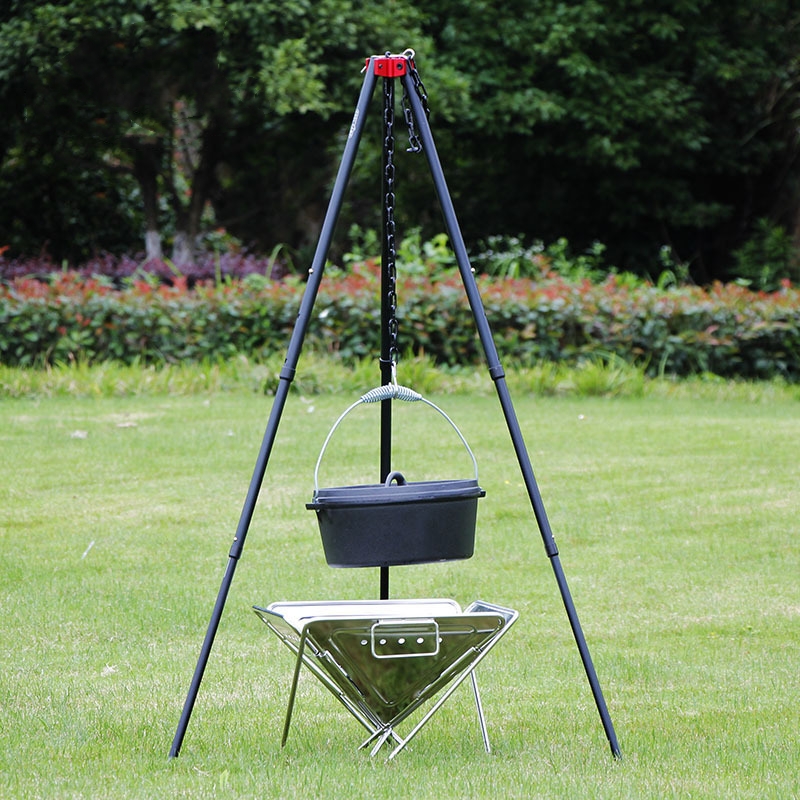 Outdoor Large Bonfire Tripod P - Camping Cooking Pot Tripod avis et prix