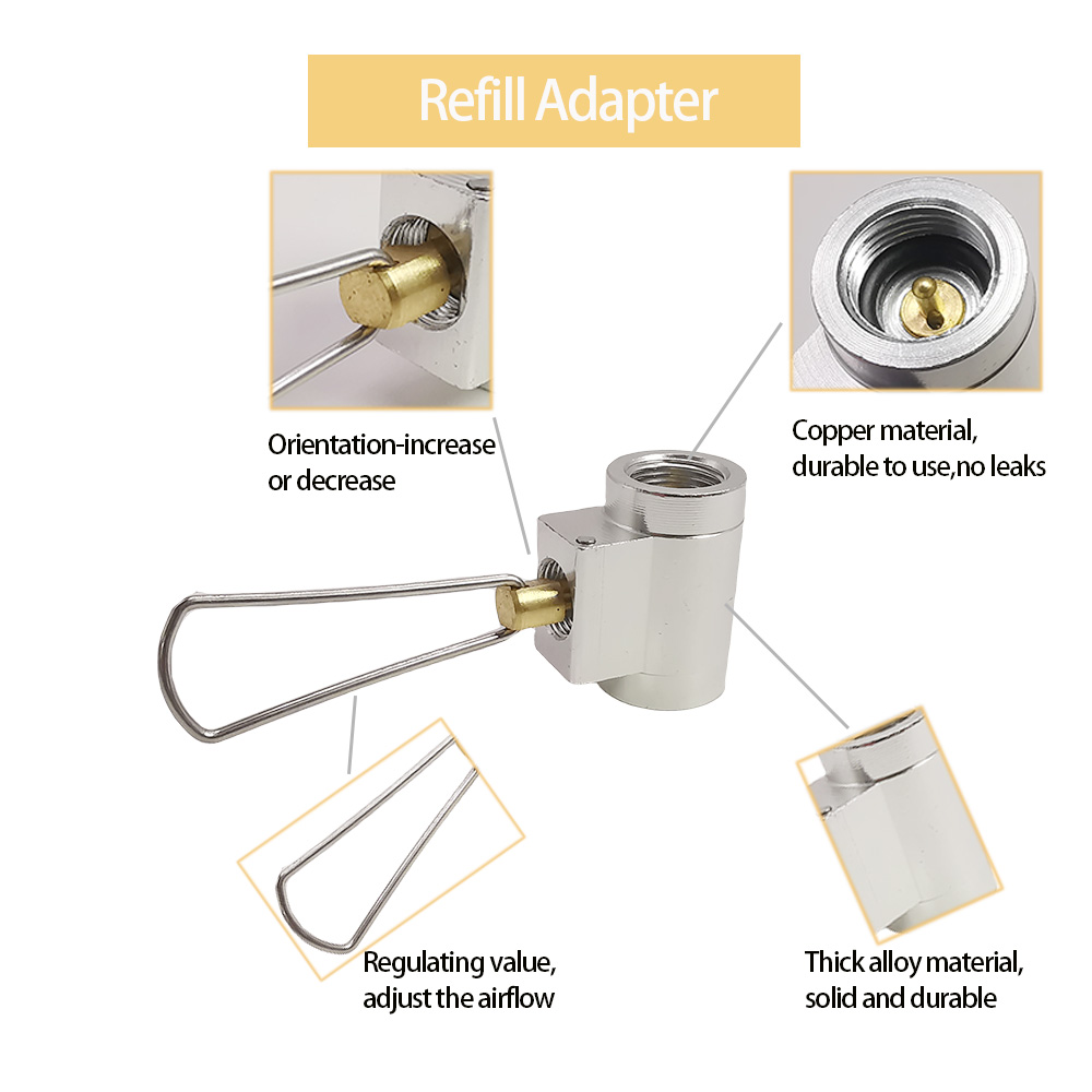 1Pc Camping Stove Adapter Conv - Camping Cooking Propane avis et prix
