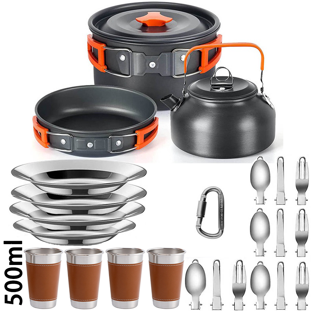 Outdoor camping cooking set, n - Quechua Camping Cooking Set avis et prix