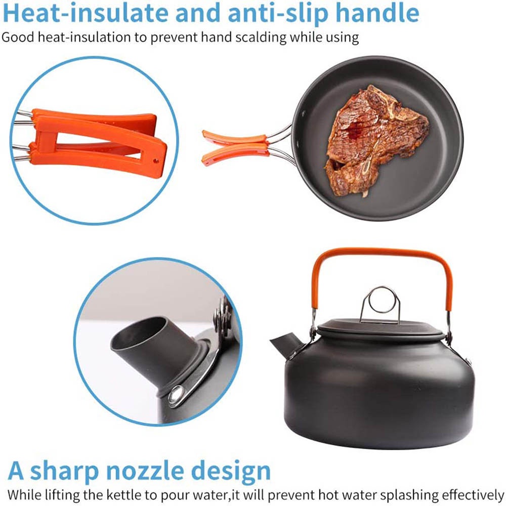 Outdoor camping cooking set, n - Quechua Camping Cooking Set avis et prix