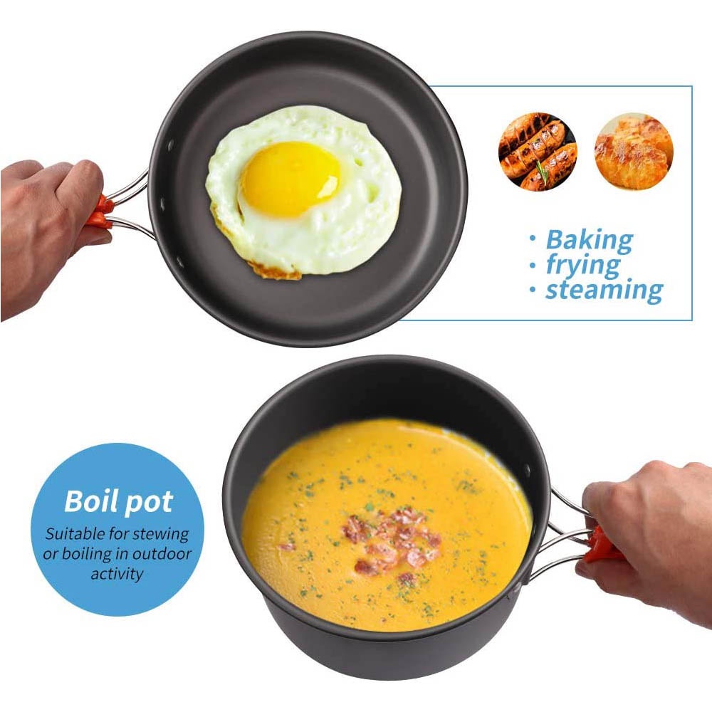 Outdoor camping cooking set, n - Quechua Camping Cooking Set avis et prix
