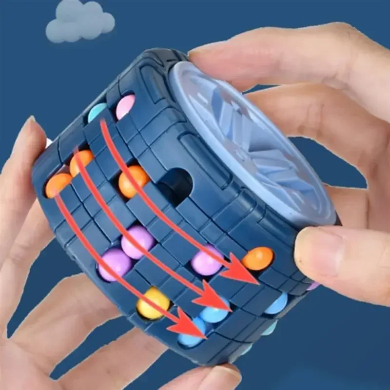 3D Cylinder Cube Toy Magical B - Fire Starter Cube avis et prix