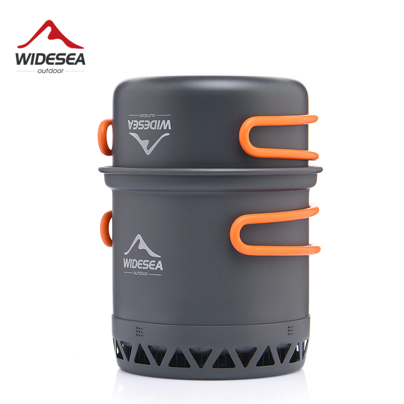 Widesea Camping Pot 1.3L 2.3L  - Quechua Camping Cooking Set avis et prix