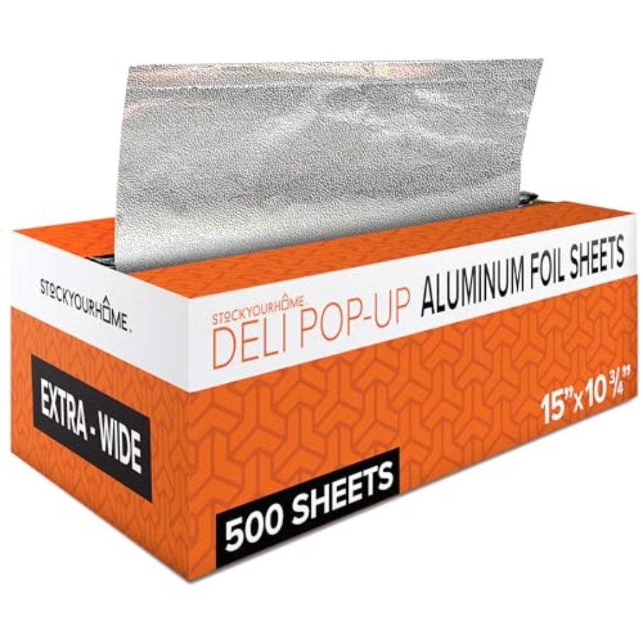Pre-Cut Deli Aluminum Foil She - Aluminum Foil Heavy Duty avis et prix