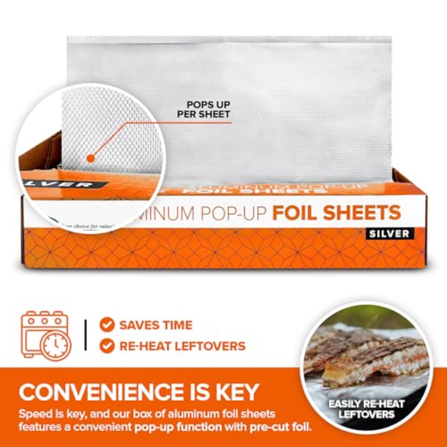Pre-Cut Deli Aluminum Foil She - Aluminum Foil Heavy Duty avis et prix