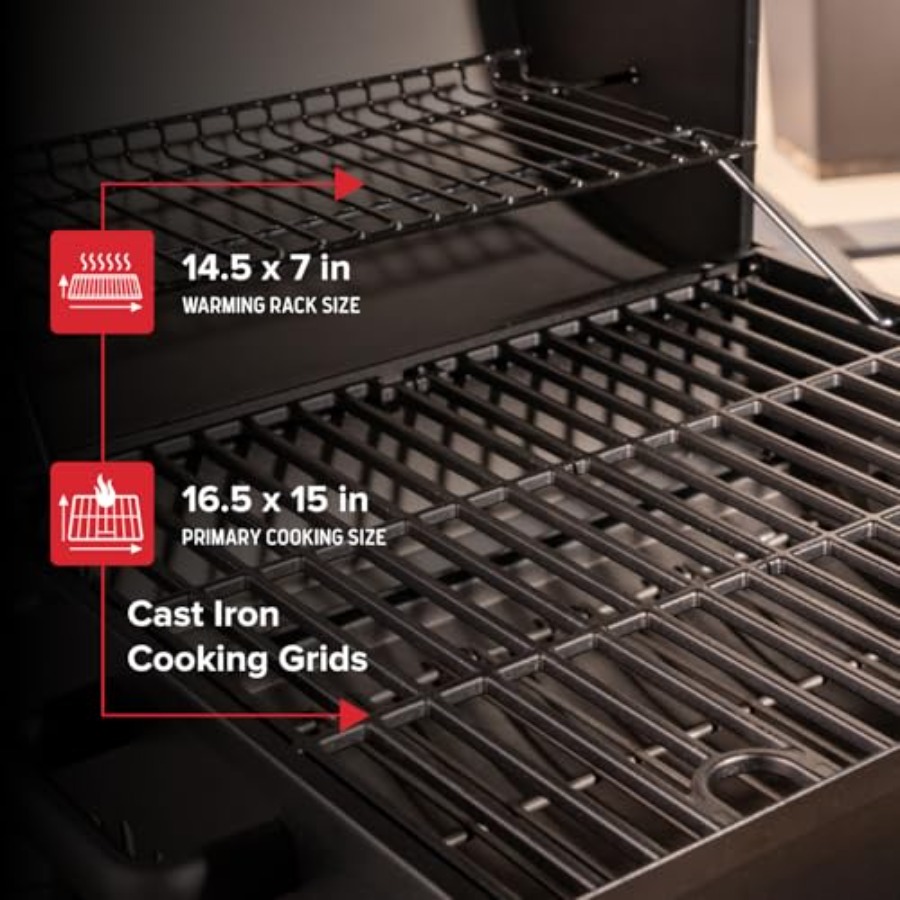 17.5 Portable Charcoal Grill w - Camping Cooking Top avis et prix