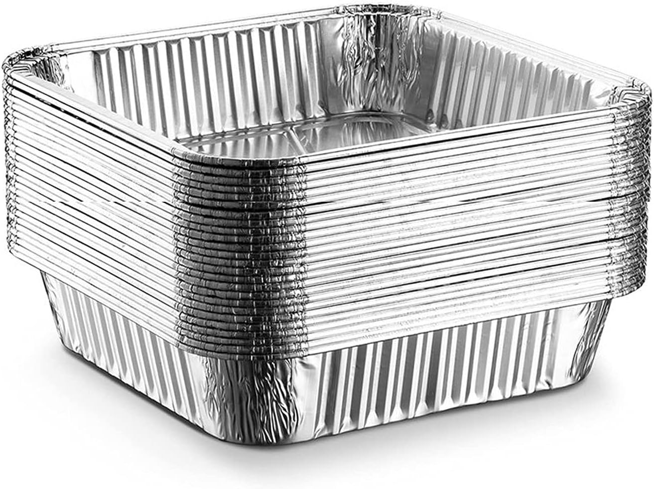 25 Pack 8x8 Aluminum Foil Pans - Aluminum Foil Heavy Duty avis et prix