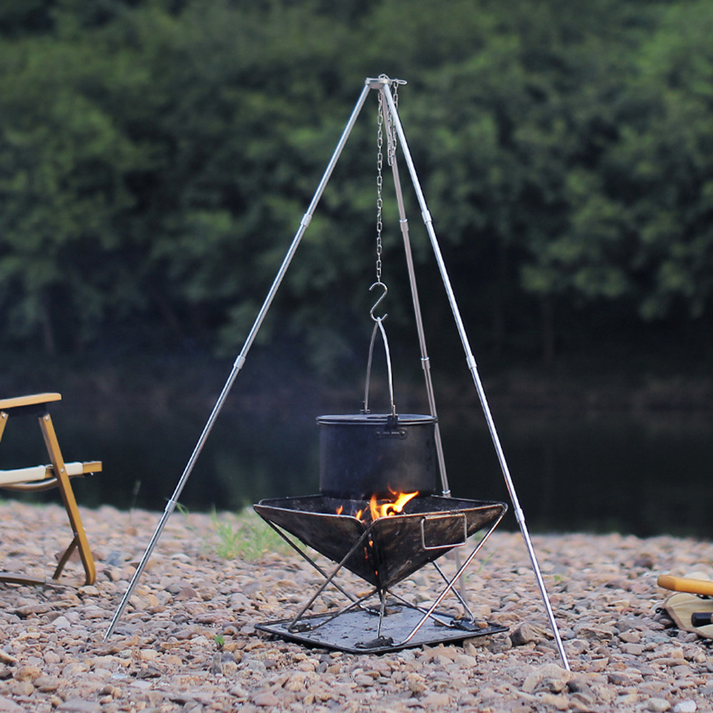 Camping Bonfire Tripod Aluminu - Camping Cooking Pot Tripod avis et prix