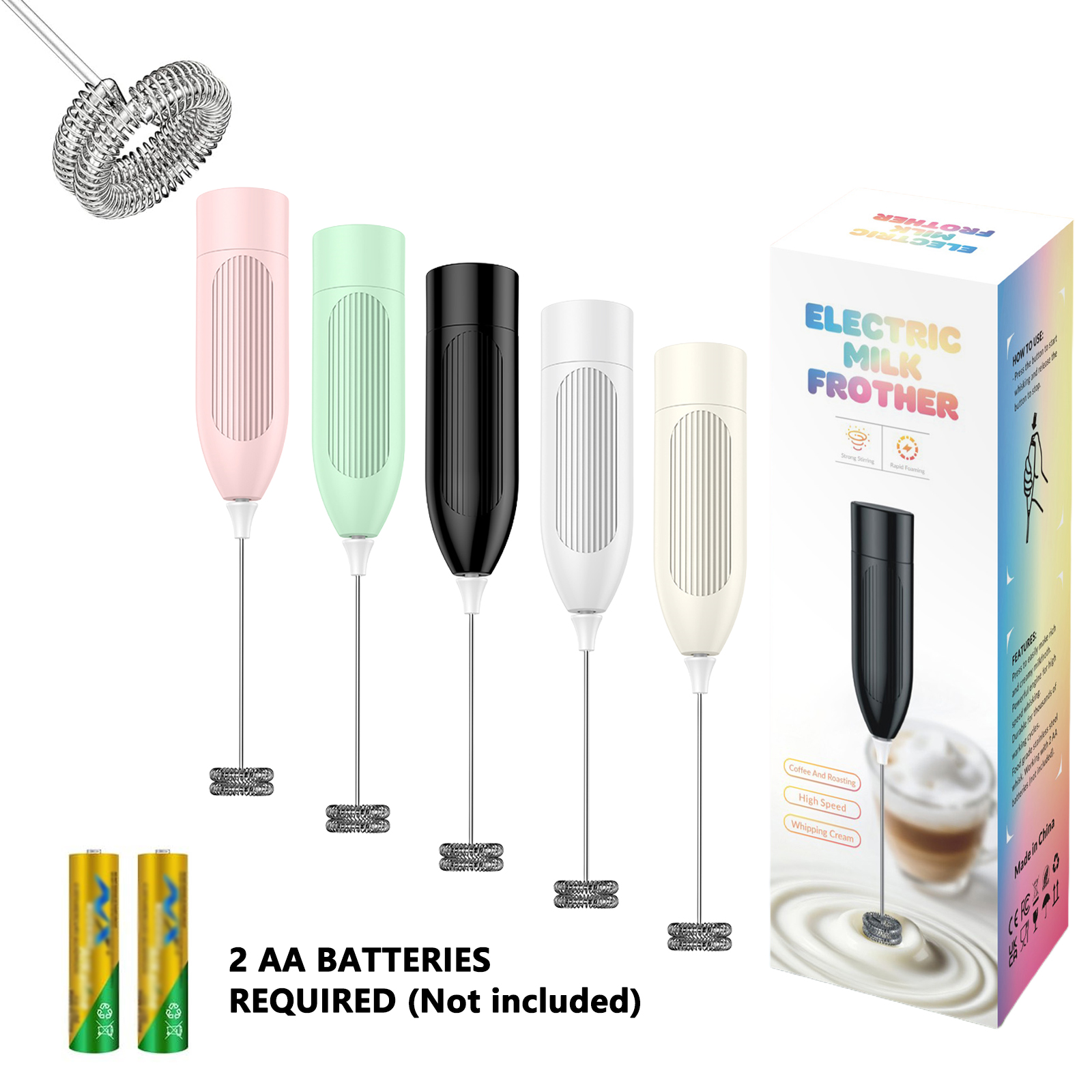 Milk Frother Handheld Electric - Pocket Coffee Maker avis et prix