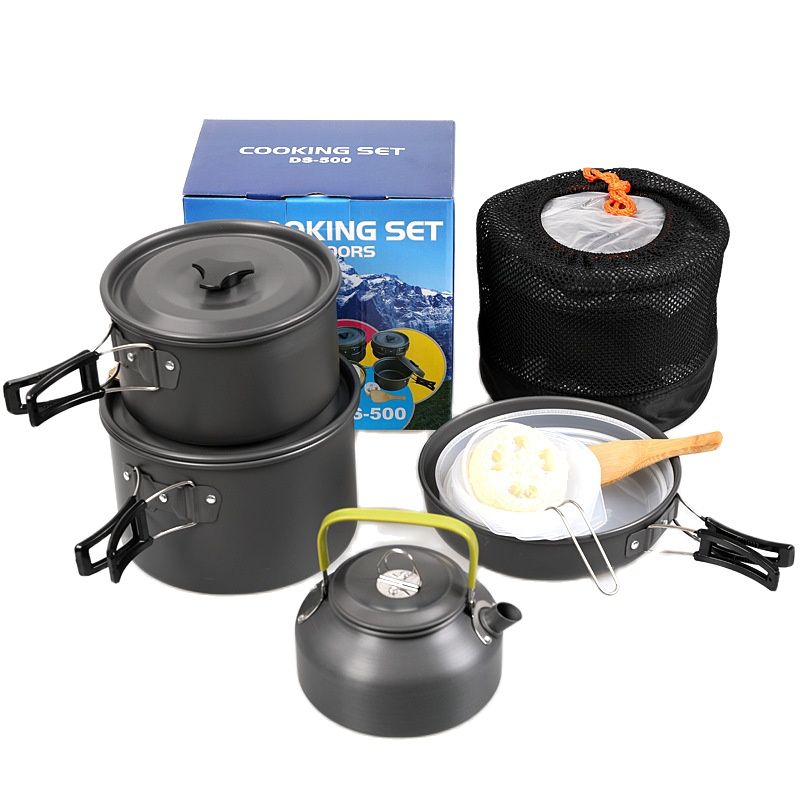 Outdoor Camping Cooking Set No - Camping Cooking Set 2 Person avis et prix