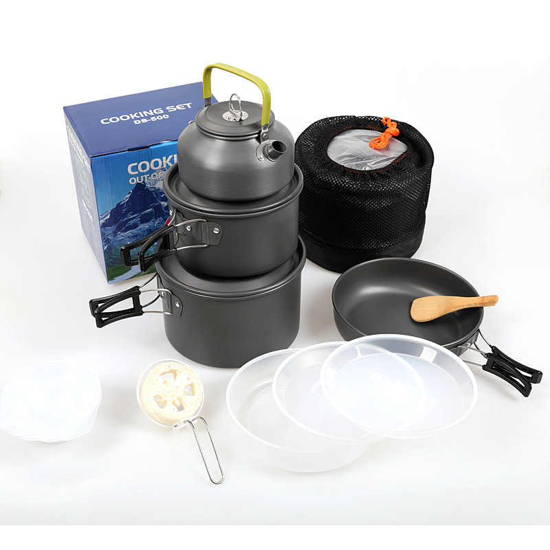 Outdoor Camping Cooking Set No - Camping Cooking Set 2 Person avis et prix