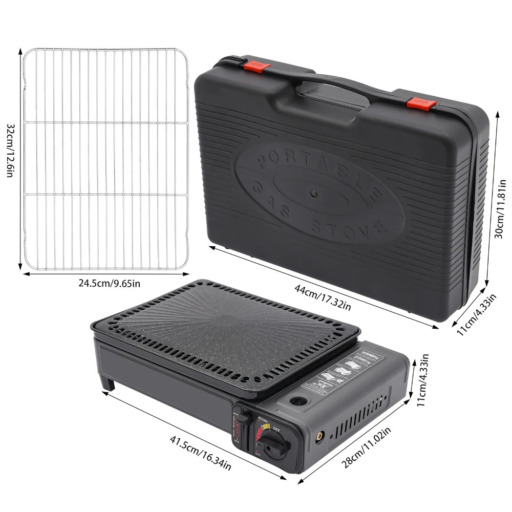 Portable Camping Griddle Butan - Camping Cooking Top avis et prix