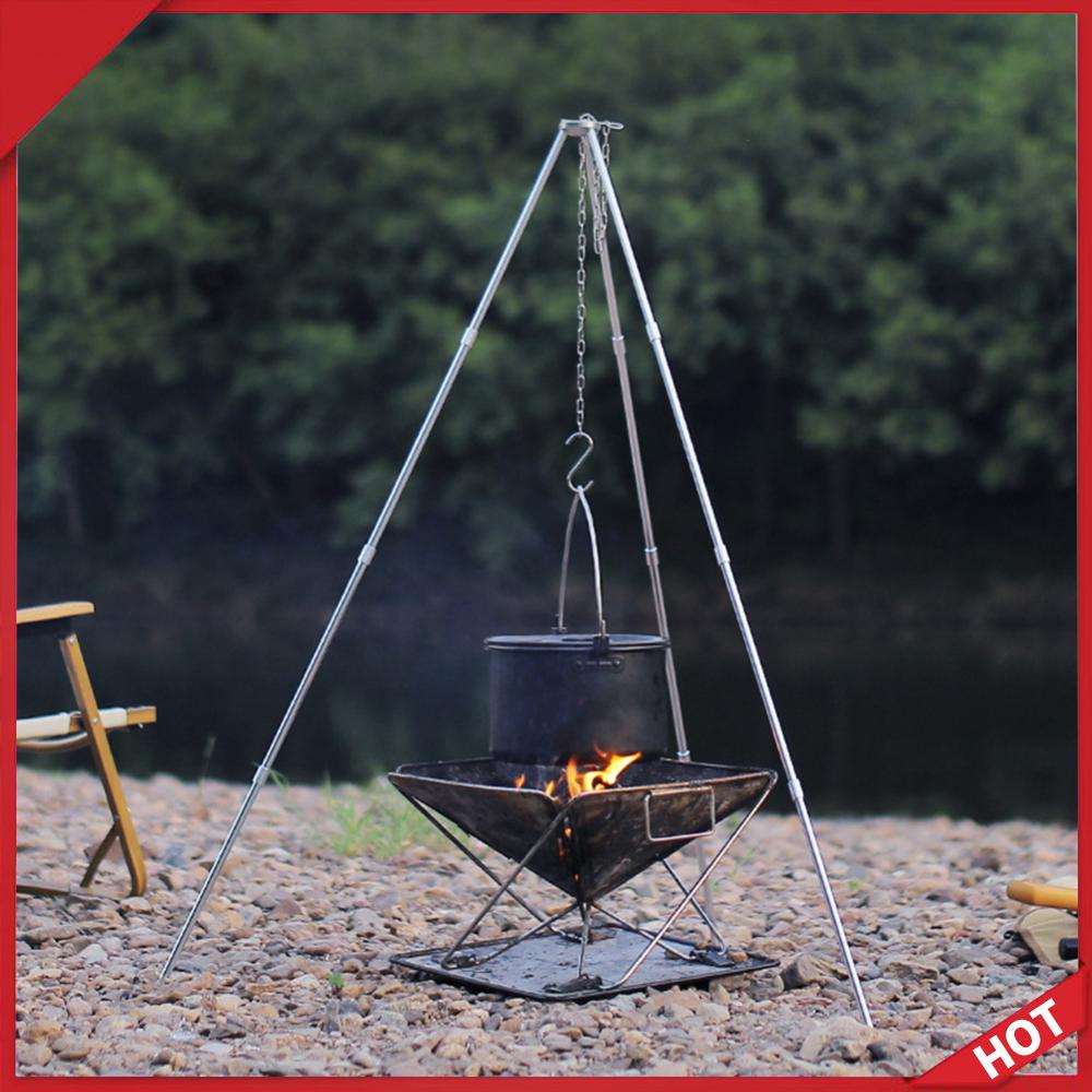 Outdoor Cooking Tripod Portabl - Camping Cooking Pot Tripod avis et prix