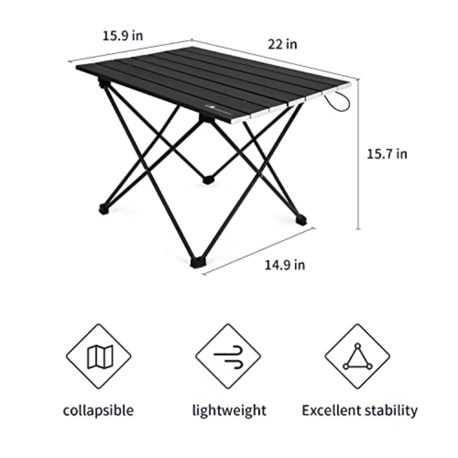 Ultralight Folding Camping Tab - Camping Cooking Table avis et prix